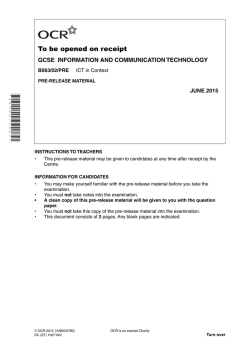 Unit B063 - June 2015 (PDF, 452KB)
