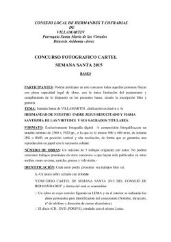 BASE CONCURSO SEMANA SANTA 2015 publicada pff