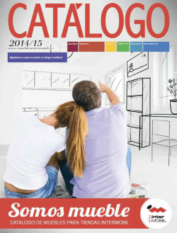 Catalogo - Muebles Intermobil