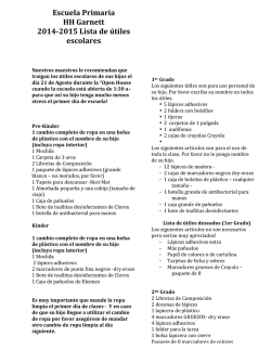 Escuela Primaria HH Garnett 2014