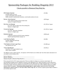 2015 Sponsorship Packages for RDS(1)