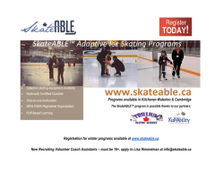 SkateABLE 2015 Poster