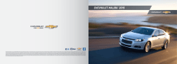 CHEVROLET MALIBU&reg; 2015