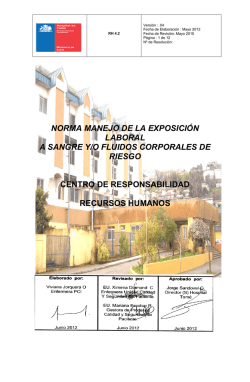 norma manejo de la exposicion laboral