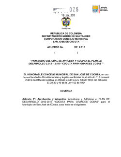 Descargar Acuerdo No 026 De 19 de Junio de 2012Tipo de archivo