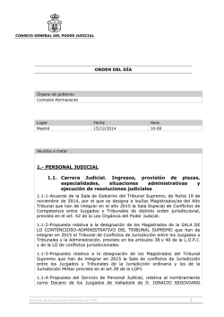 CONSEJO GENERAL DEL PODER JUDICIAL