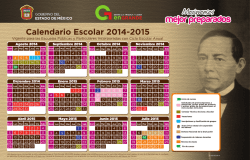 Calendario Escolar 2014-2015