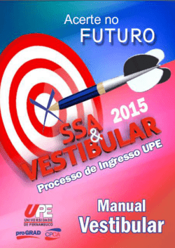 Manual - Processo de Ingresso - Governo do Estado de Pernambuco