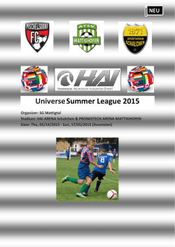 UniverseSummer League 2015