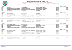 cadete - Federaci&oacute;n Madrile&ntilde;a de F&uacute;tbol Sala