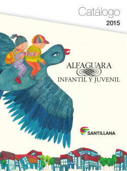 Cat&aacute;logo 2015 - Alfaguara Juvenil