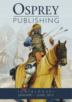 &bull; C A T A L O G U E &bull; JANUARY &ndash; JUNE 2015