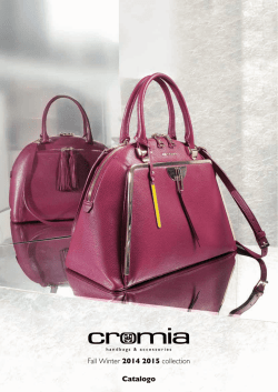 Fall Winter 2014 2015 collection Catalogo