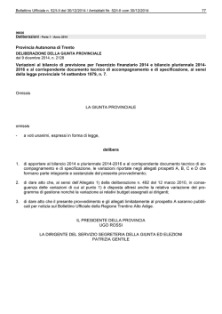 [96836] Bollettino n. 52 del 30/12/2014