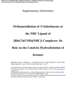 Supplementary Information - Royal Society of Chemistry