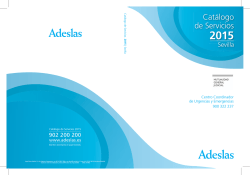 Cuadro medico Adeslas MUGEJU SEVILLA