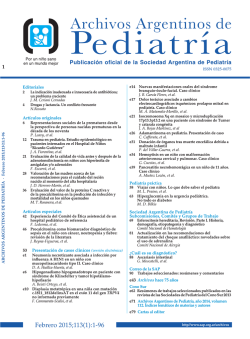 00. Tapa2015-1.pdf - Sociedad Argentina de Pediatr&iacute;a