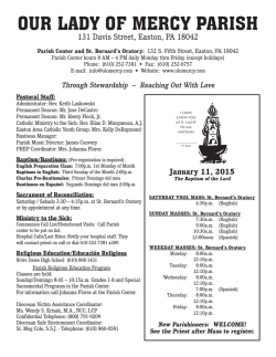 OUR LADY OF MERCY PARISH - John Patrick Publishing Company