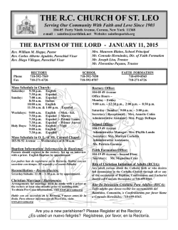 THE R.C. CHURCH OF ST. LEO