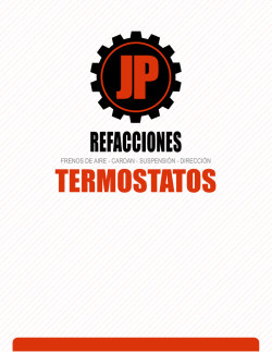 TERMOSTATOS
