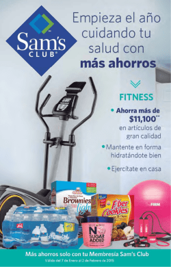 Nuevo - Sams.com.mx