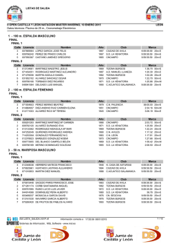 series - Club Acu&aacute;tico Salamanca