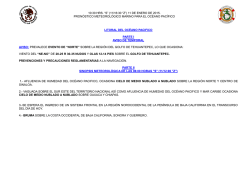 10:30 HRS. &ldquo;S&rdquo; (10/16:30 &ldquo;Z&rdquo;) 10 DE ENERO DE 2015