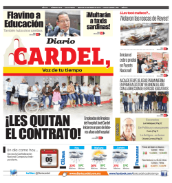 &iexcl;LES QUITAN EL CONTRATO! - Diario Cardel - Voz de tu tiempo