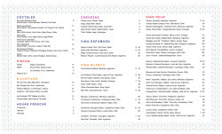 c&oacute;cteles piscos dijustivos aguas frescas vino rojo - San Salvaje