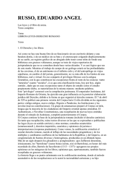 russo, eduardo angel - Revista Pensamiento Penal