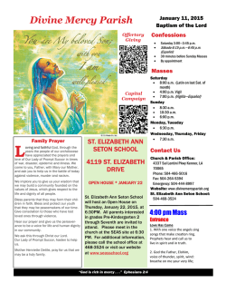 Divine Mercy Parish - E-churchbulletins.com