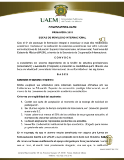 2014 - Universidad Aut&oacute;noma del Estado de M&eacute;xico
