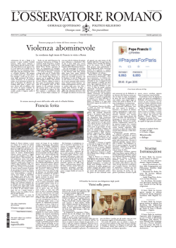 L'OSSERVATORE ROMANO