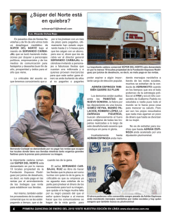 &iquest;S&uacute;per del Norte est&aacute; en quiebra? - ElAcabose.com.mx