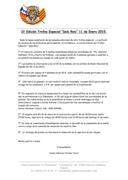 Reis 2015.pdf - Club Columb&ograve;fil Porreres