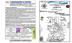 Ent&eacute;rate - Colegio Teresiano de la Vera-Cruz