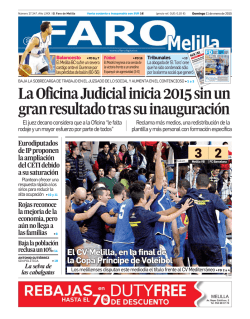 La Oficina Judicial inicia 2015 sin un gran resultado - El Faro Digital