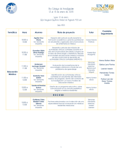 Programaci&oacute;n - Servidor Centaury-Posgrado - UNAM