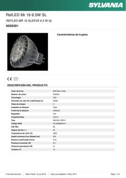 REFLED MR 16 SLEEVE 6.5 W SL - Havells Sylvania