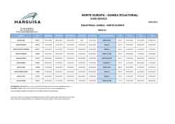 NORTE EUROPA - GUINEA ECUATORIAL