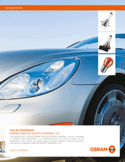 Linea de equipo original 12V - Car Autopartes