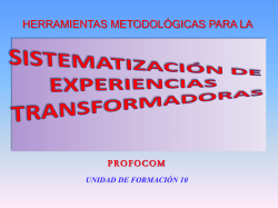 Experiencia transformadora