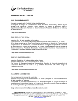 REPRESENTANTES LEGALES