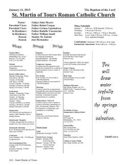 St. Martin of Tours Roman Catholic Church - John Patrick Publishing