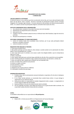 REGLAMENTO (pdf) - Cochrane