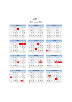 Feriados de Chile