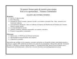 Si quieres formar parte de nuestro gran equipo - Usac