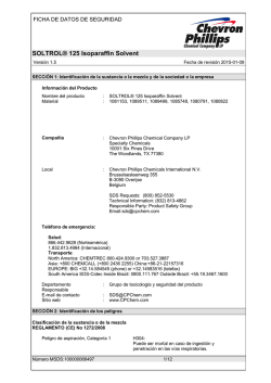 SOLTROL&reg; 125 Isoparaffin Solvent - Chevron Phillips Chemical