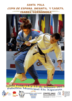 copa espa&ntilde;a infantil y cadete febrero 2015 - Club de Judo Costa