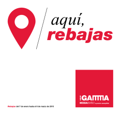 aqu&iacute;, rebajas - Grupo AJF